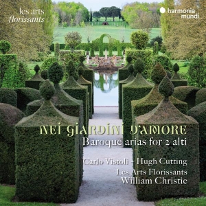 Carlo Vistoli & Hugh Cutting & Les Arts Florissants & William Christie - Nei Giardini D'amore - Baroque Arias For 2 Alti in der Gruppe CD / Klassiskt bei Bengans Skivbutik AB (5627752)