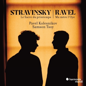 Pavel Kolesnikov & Samson Tsoy - Stravinsky: Le Sacre Du Printemps - Ravel: Ma Mère L'oye in der Gruppe CD / Klassiskt bei Bengans Skivbutik AB (5627755)