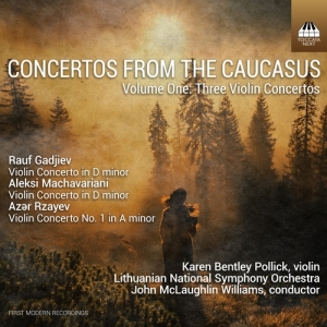 Karen Bentley Pollick Lithuanian N - Concertos From The Caucasus, Vol. 1 in der Gruppe CD / Kommande / Klassiskt bei Bengans Skivbutik AB (5627769)