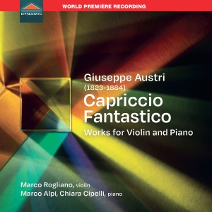 Giuseppe Austri - Capriccio Fantastico - Works For Vi in der Gruppe CD / Kommande / Klassiskt bei Bengans Skivbutik AB (5627772)