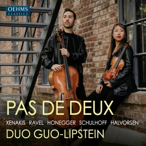 Duo Guo-Lipstein - Pas De Deux in der Gruppe CD / Kommande / Klassiskt bei Bengans Skivbutik AB (5627798)