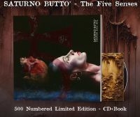Saturno Butto - Five Senses The (Cd + Book) in der Gruppe CD / Kommande / Pop-Rock bei Bengans Skivbutik AB (5627820)