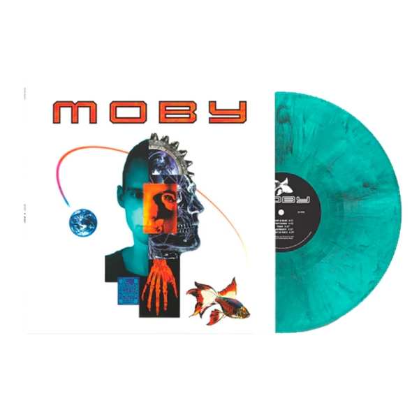 Moby - Moby (Black, White and Blue Marbled Limited Edition) in der Gruppe UNSERE TIPPS / Way Out West 2026 bei Bengans Skivbutik AB (5628117)
