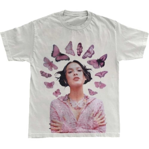 Olivia Rodrigo - Butterfly Halo (Ex-Tour) Wh Uni T-Shirt in der Gruppe MERCHANDISE / T-shirt / Pop-Rock bei Bengans Skivbutik AB (5628166r)