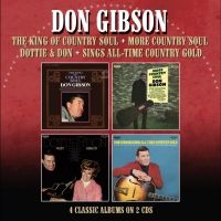 Don Gibson - The King Of Country Soul / More Cou in der Gruppe UNSERE TIPPS / Freitagsveröffentlichungen / 2025-11-07 bei Bengans Skivbutik AB (5628412)