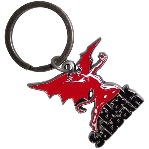Black Sabbath - Logo & Daemon Keychain in der Gruppe MERCHANDISE / Merch / Hårdrock bei Bengans Skivbutik AB (5628571)