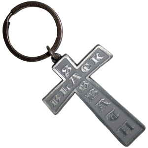Black Sabbath - Cross Keychain in der Gruppe MERCHANDISE / Merch / Hårdrock bei Bengans Skivbutik AB (5628573)