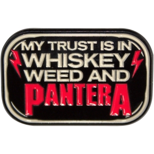 Pantera - Whiskey Pin Badge in der Gruppe MERCHANDISE / Merch / Hårdrock bei Bengans Skivbutik AB (5628591)