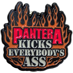 Pantera - Kicks Pin Badge in der Gruppe MERCHANDISE / Merch / Hårdrock bei Bengans Skivbutik AB (5628593)