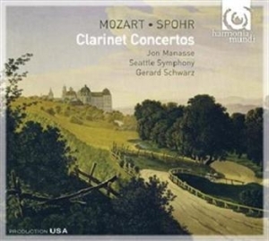 Manasse John - Clarinet Concertos in der Gruppe CD bei Bengans Skivbutik AB (562881)