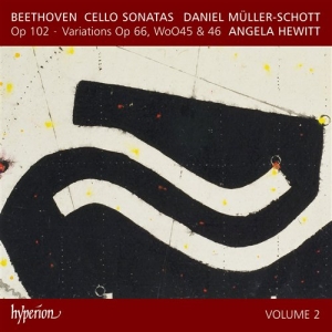 Beethoven - Cello Sonatas Vol 2 in der Gruppe CD / Klassiskt bei Bengans Skivbutik AB (562886)