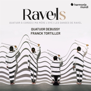 Quatuor Debussy & Franck Tortiller - Ravel(S): Quatuor À Cordes, Ma Mère L'oye, Les Danses De Ravel in der Gruppe UNSERE TIPPS / Freitagsveröffentlichungen / 2025-07-04 bei Bengans Skivbutik AB (5629087)