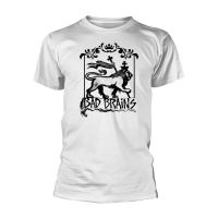 Bad Brains - T/S Lion - White (Xl) in der Gruppe MERCHANDISE / T-shirt / Kommande / Pop-Rock bei Bengans Skivbutik AB (5629149)