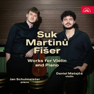 Daniel Matejca Jan Schulmeister - Works For Violin & Piano in der Gruppe CD / Kommande / Klassiskt bei Bengans Skivbutik AB (5629211)