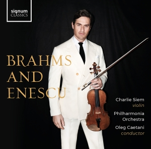 Charlie Siem Philharmonia Orchestr - Brahms And Enescu in der Gruppe UNSERE TIPPS / Freitagsveröffentlichungen / 2025-08-01 bei Bengans Skivbutik AB (5629216)