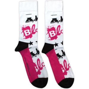 Blondie - Aka Uni Wht Socks (Eu 40-45) in der Gruppe MERCHANDISE / Merch / Pop-Rock bei Bengans Skivbutik AB (5629354)