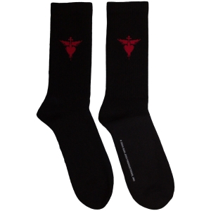 Bon Jovi - Dagger Heart Uni Bl Socks (Eu 40-45) in der Gruppe MERCHANDISE / Merch / Pop-Rock bei Bengans Skivbutik AB (5629359)