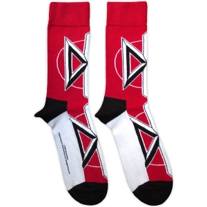 Dead Kennedys - Logo Uni Red Socks (Eu 40-45) in der Gruppe MERCHANDISE /  /  bei Bengans Skivbutik AB (5629364)
