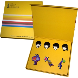 Beatles - Yellow Submarine Characters - Pin Badge Set in der Gruppe MERCHANDISE / Merch / Nyheter / Pop-Rock bei Bengans Skivbutik AB (5629496)