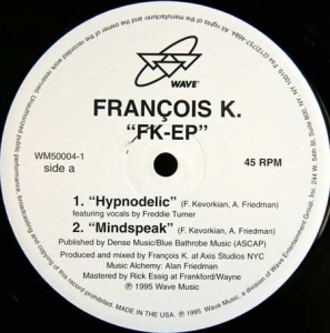 Francois K - FK-EP in der Gruppe VINYL / Fransk Musik bei Bengans Skivbutik AB (5629637)