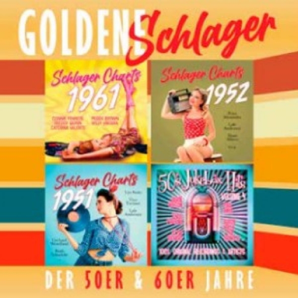 Various Artists - Goldene Schlager Der 50Er & 60 in der Gruppe VINYL / Bestseller bei Bengans Skivbutik AB (5630028)