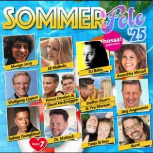 Various Artists - Sommerfete '25 in der Gruppe CD / Pop-Rock bei Bengans Skivbutik AB (5630097)