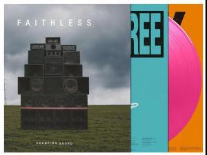 Faithless - Champion Sound (2LP Hot Pink Vinyl) in der Gruppe VINYL / Kommande / Dance-Techno,Elektroniskt bei Bengans Skivbutik AB (5630190)