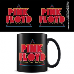 Pink Floyd - Retro Logo Black Pod Mug in der Gruppe MERCHANDISE / Merch / Pop-Rock bei Bengans Skivbutik AB (5630224)