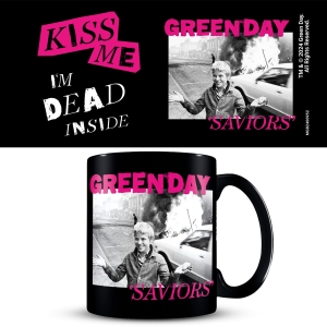 Green Day - Saviors Black Pod Mug in der Gruppe MERCHANDISE / Merch / Pop-Rock bei Bengans Skivbutik AB (5630226)