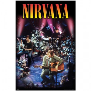 Nirvana - Unplugged Maxi Poster in der Gruppe MERCHANDISE / Merch / Pop-Rock bei Bengans Skivbutik AB (5630234)