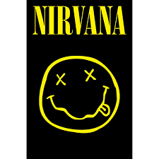 Nirvana - Smiley  91,5 X 61 Cm in der Gruppe MERCHANDISE / Poster /  bei Bengans Skivbutik AB (5630242)