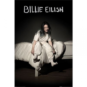 Billie Eilish - When We All Fall Asleep Where Do We - Maxi Poster in der Gruppe MERCHANDISE / Merch / Pop-Rock bei Bengans Skivbutik AB (5630245)