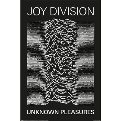 Joy Division - Unknown Pleasures 91,5 X 61 Cm in der Gruppe MERCHANDISE / Poster / Pop-Rock bei Bengans Skivbutik AB (5630266)
