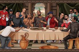 Various - The Last Supper Of Hip Hop Maxi Poster in der Gruppe MERCHANDISE / Merch / Hip Hop-Rap bei Bengans Skivbutik AB (5630270)