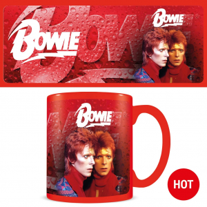 David Bowie - Bolt Heat Change Mug in der Gruppe MERCHANDISE / Merch / Pop-Rock bei Bengans Skivbutik AB (5630274)