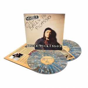 Bruce Dickinson - More Balls To Picasso (Clear White & Blue Splatter Vinyl / 2LP) in der Gruppe Minishops / Iron Maiden / Bruce Dickinson bei Bengans Skivbutik AB (5630320)