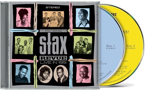 Various Artists - Stax Revue: Live In '65! in der Gruppe CD / RnB-Soul bei Bengans Skivbutik AB (5630373)