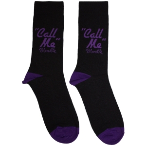 Blondie - Call Me Uni Bl Socks in der Gruppe MERCHANDISE / Merch / Nyheter / Pop-Rock bei Bengans Skivbutik AB (5630390)