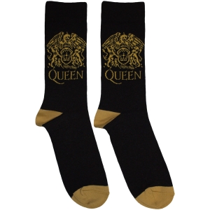 Queen - Gold Crest Bl Socks in der Gruppe MERCHANDISE / Merch / Nyheter / Pop-Rock bei Bengans Skivbutik AB (5630398)