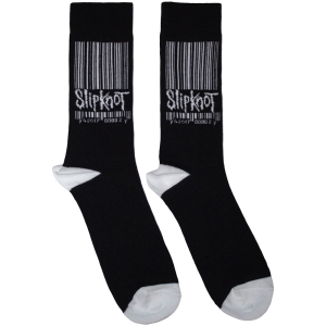 Slipknot - Large Barcode Logo Uni Bl Socks in der Gruppe MERCHANDISE / Merch / Nyheter / Hårdrock bei Bengans Skivbutik AB (5630399)