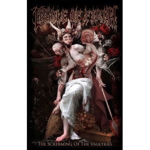 Cradle Of Filth - Screaming Of The Valkyries Textile Poster in der Gruppe MERCHANDISE / Merch / Hårdrock bei Bengans Skivbutik AB (5630415)