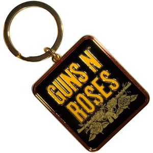 Guns N Roses - Stacked Black Keychain in der Gruppe MERCHANDISE / Merch / Hårdrock bei Bengans Skivbutik AB (5630514)