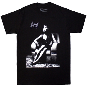 Amy Winehouse - Chair Uni Bl T-Shirt in der Gruppe MERCHANDISE / T-shirt / RnB-Soul bei Bengans Skivbutik AB (5630523r)