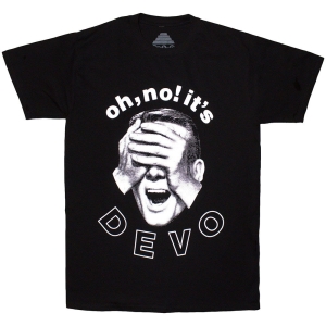 Devo - Shocked Daddy Uni Bl T-Shirt in der Gruppe MERCHANDISE / T-shirt / Pop-Rock bei Bengans Skivbutik AB (5630524r)