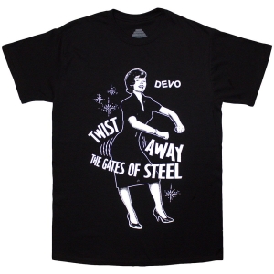 Devo - Twist Away Uni Bl T-Shirt in der Gruppe MERCHANDISE / T-shirt / Pop-Rock bei Bengans Skivbutik AB (5630525r)