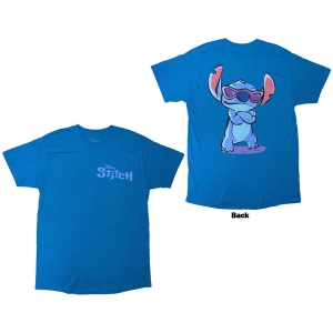 Disney - Stitch Logo F&B Uni Blue T-Shirt in der Gruppe MERCHANDISE / T-shirt / Nyheter / Film-Musikal bei Bengans Skivbutik AB (5630530r)