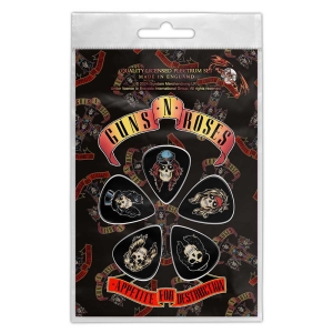 Guns N Roses - Appetite For Destruction - Plectrum Pack in der Gruppe MERCHANDISE / Merch / Hårdrock bei Bengans Skivbutik AB (5630540)