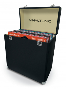 Vinyl Tonic - Pu Leather Lp Case Black (With Vt04a) in der Gruppe Vinylzubehör bei Bengans Skivbutik AB (5630547)