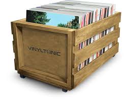 Vinyl Tonic - Lp Storage Crate (X65 Lp) in der Gruppe Vinylzubehör bei Bengans Skivbutik AB (5630551)