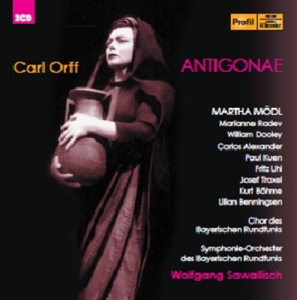 Orff - Antigonae in der Gruppe CD bei Bengans Skivbutik AB (563080)